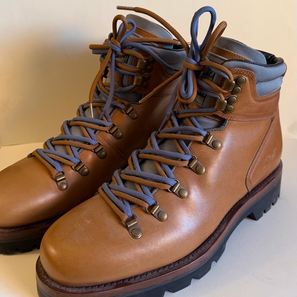 Louis Vuitton Oberkampf Tan Leather Boots